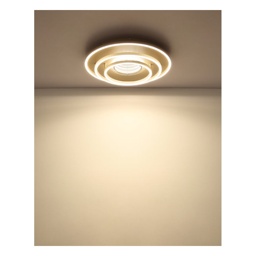 Globo - LED stropna svjetiljka LED/40W/230V 3000/4000/6000K promjer 51 cm bež