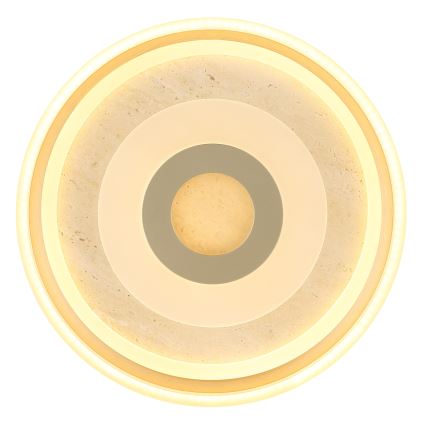 Globo - LED stropna svjetiljka LED/24W/230V 3000K Ø 40 cm travertin