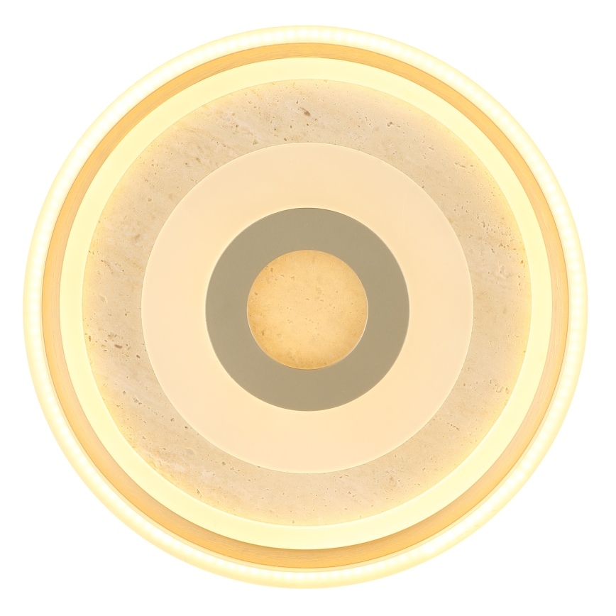 Globo - LED stropna svjetiljka LED/24W/230V 3000K Ø 40 cm travertin