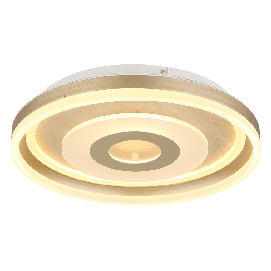 Globo - LED stropna svjetiljka LED/24W/230V 3000K Ø 40 cm travertin