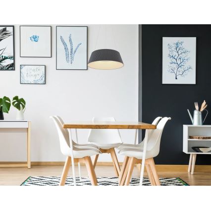 Globo - LED Prigušivi luster na sajli LED/45W/230V 3000-6000K + daljinski upravljač