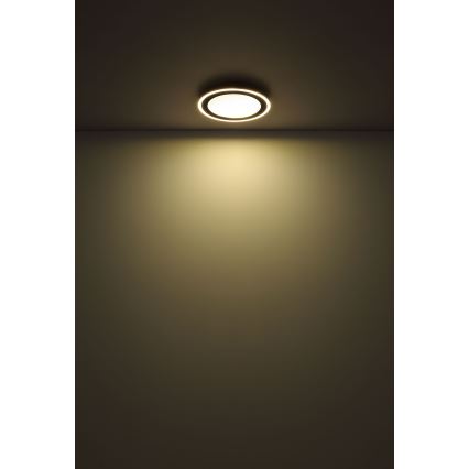 Globo - LED Stropna svjetiljka LED/24W/230V 4000K pr. 34 cm crna