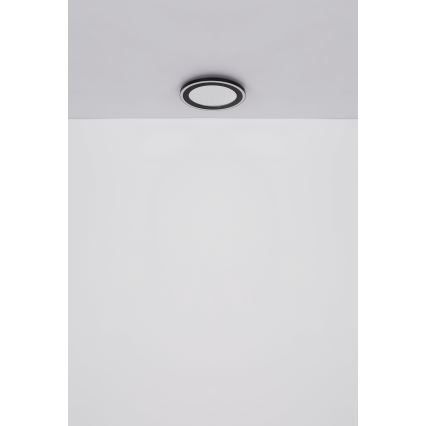 Globo - LED Stropna svjetiljka LED/24W/230V 4000K pr. 34 cm crna