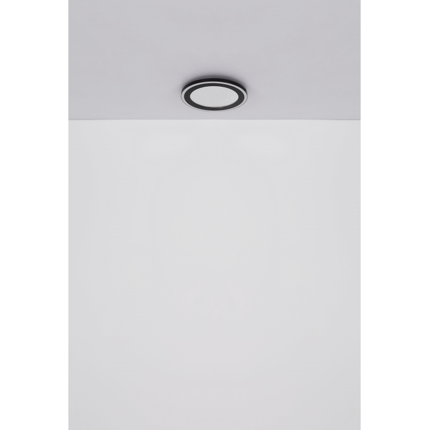 Globo - LED Stropna svjetiljka LED/24W/230V 4000K pr. 34 cm crna