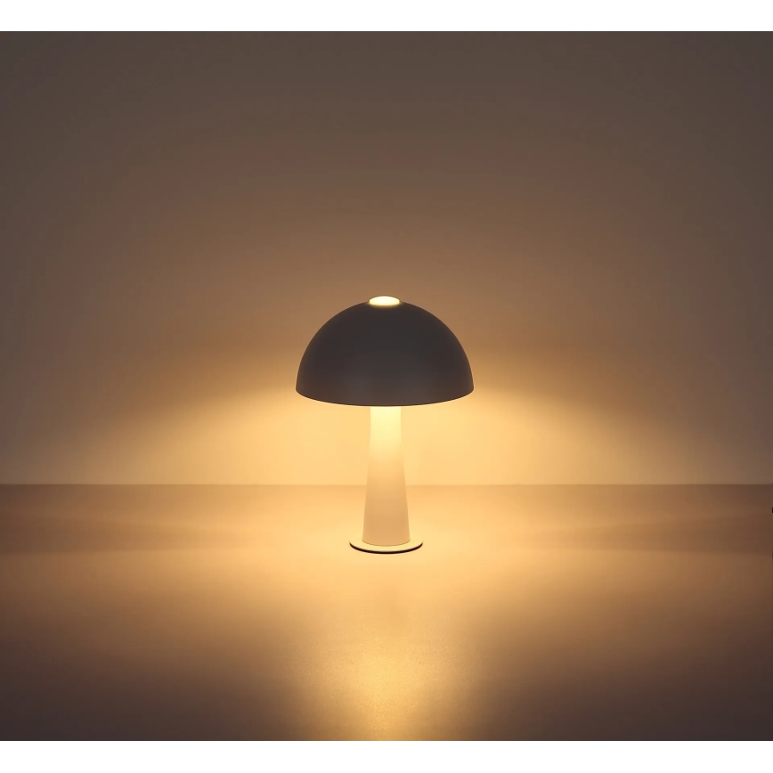Globo - Stolna svjetiljka 1xE14/25W/230V bijela