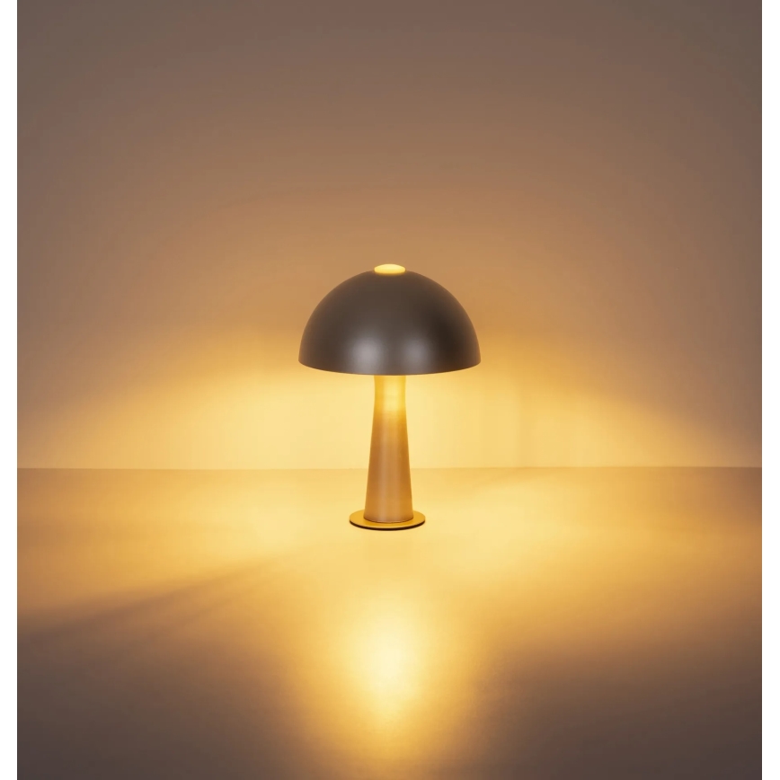 Globo - Stolna lampa 1xE14/25W/230V krem boje