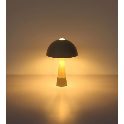 Globo - Stolna lampa 1xE27ILLU/40W/230V siva