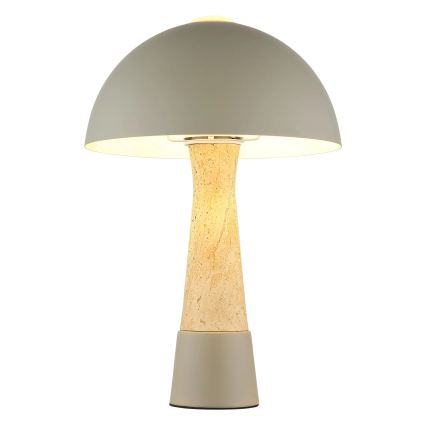 Globo - Stolna lampa 1xE27ILLU/40W/230V siva