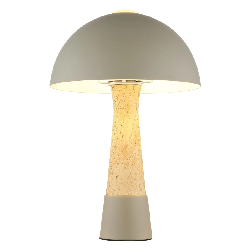 Globo - Stolna lampa 1xE27ILLU/40W/230V siva