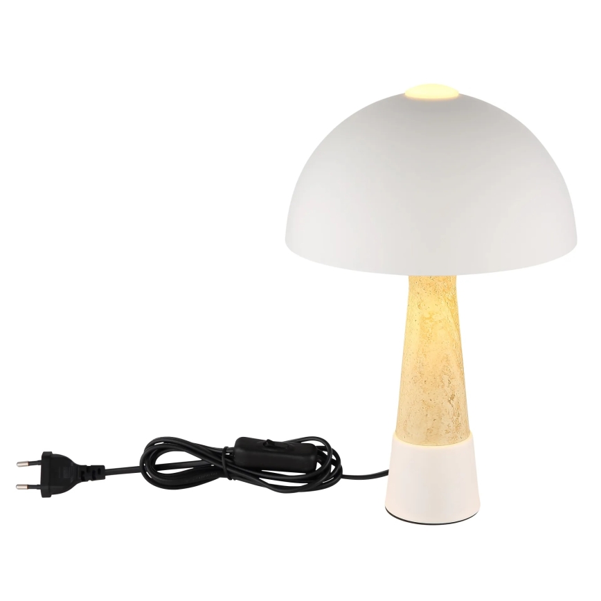 Globo - Stolna svjetiljka 1xE27ILLU/40W/230V bež