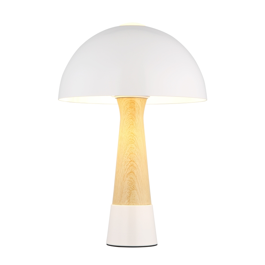 Globo - Stolna lampa 1xE27ILLU/40W/230V bijela
