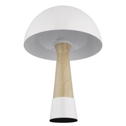 Globo - Stolna lampa 1xE27ILLU/40W/230V bijela