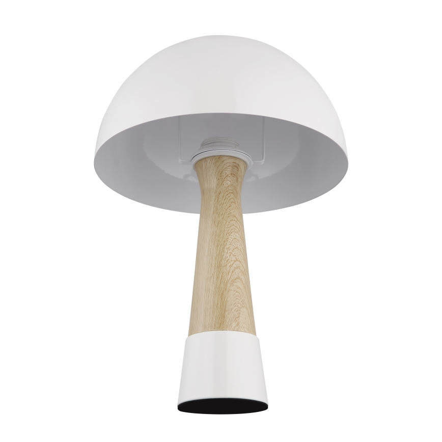 Globo - Stolna lampa 1xE27ILLU/40W/230V bijela