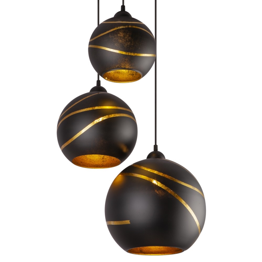Globo 54005-3H - Luster na sajli LOMMY 3xE27/60W/230V