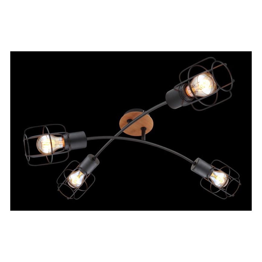 Globo - Nadgradni stropni luster 4xE27/40W/230V