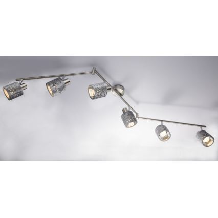 Globo 54122-6 - Stropna svjetiljka ALYS 6xE14/8W/230V