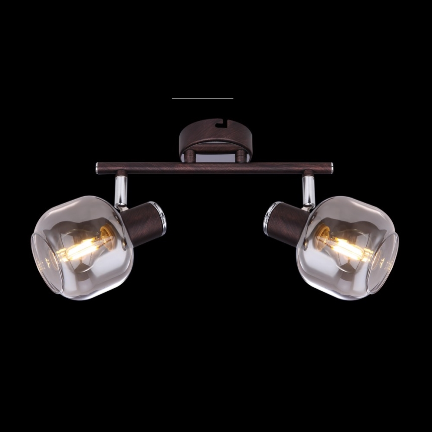 Globo 54303-2 - Stropna svjetiljka PALLO 2xE14/40W/230V