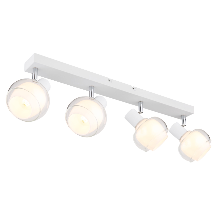 Globo - Stropna reflektorska svjetiljka 4xE14/40W/230V bijela