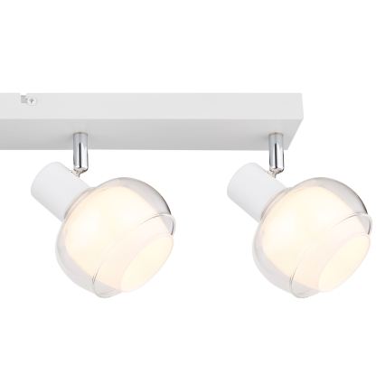 Globo - Stropna reflektorska svjetiljka 4xE14/40W/230V bijela