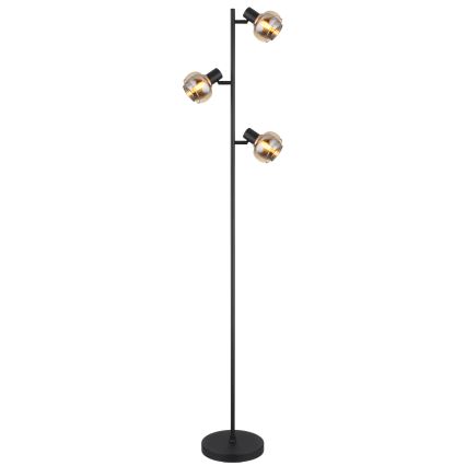Globo - Podna lampa 3xE14/40W/230V crna
