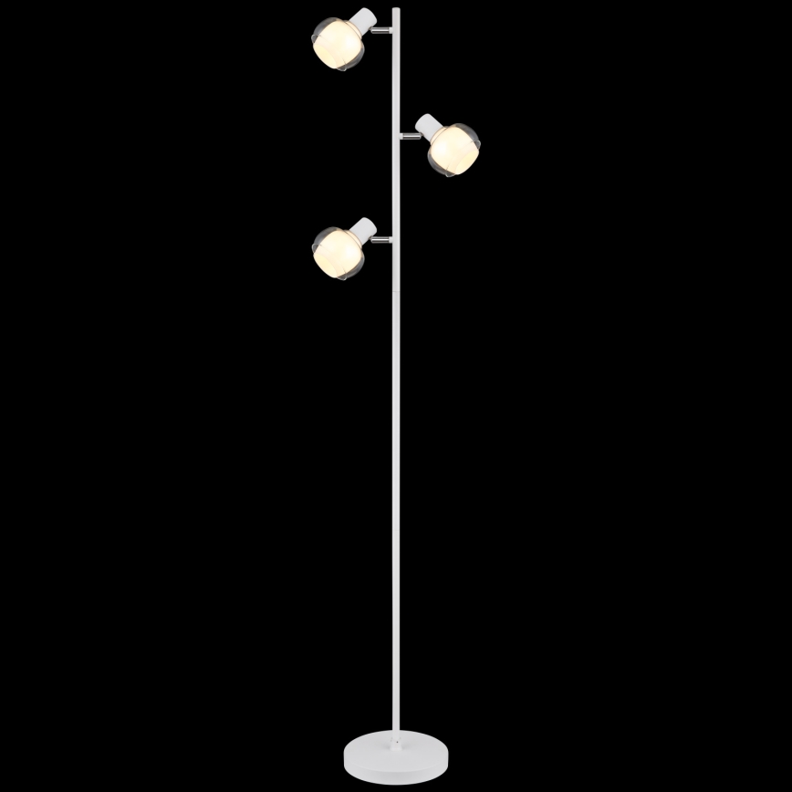 Globo - Podna lampa 3xE14/40W/230V bijela