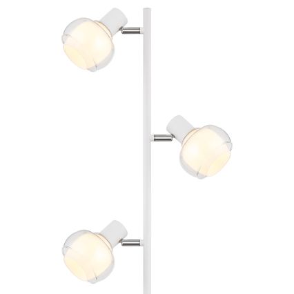 Globo - Podna lampa 3xE14/40W/230V bijela