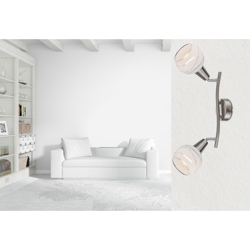 Globo - LED Reflektorska svjetiljka 2xE14/4W/230V