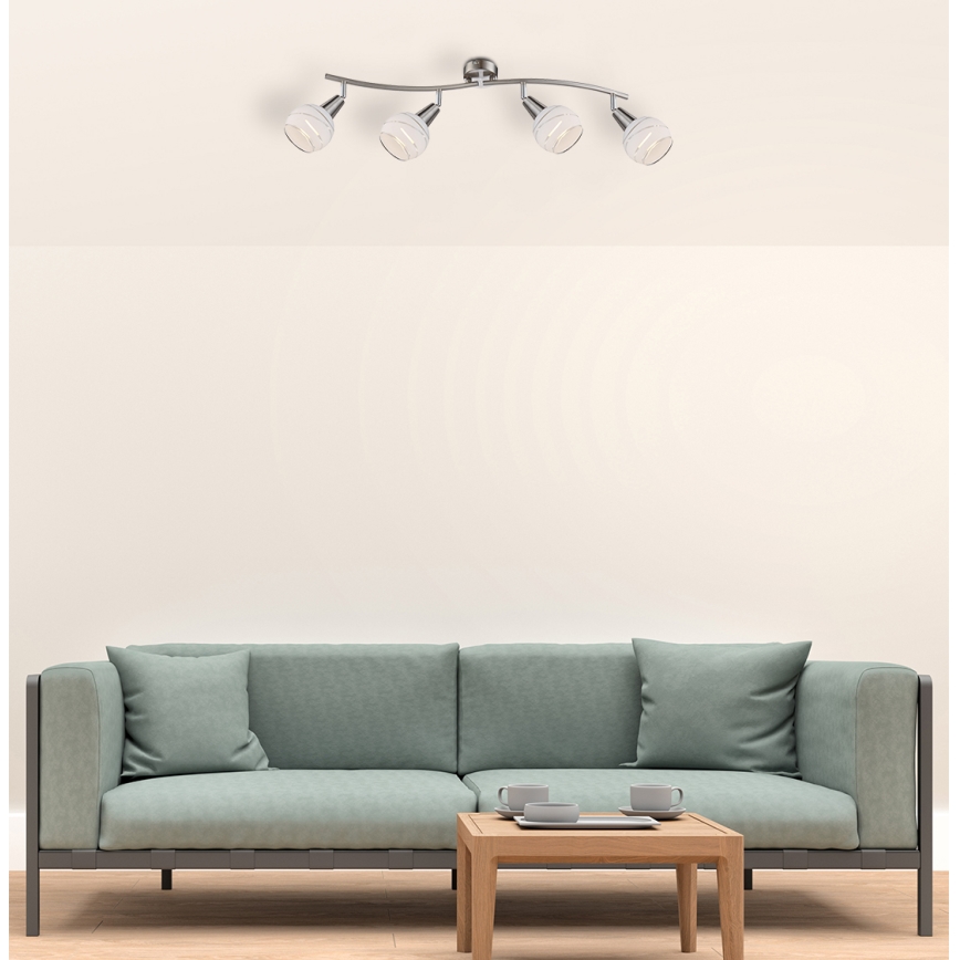 Globo - LED Ugradbena svjetiljka 4xE14/4W/230V