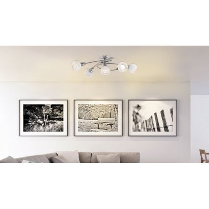 Globo - LED Ugradbena svjetiljka 5xE14/4W/230V