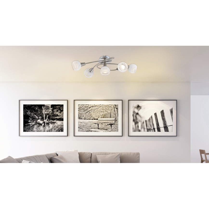 Globo - LED Ugradbena svjetiljka 5xE14/4W/230V