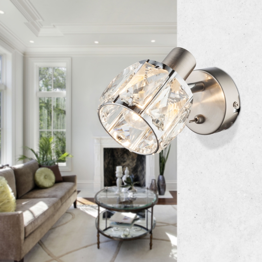 Globo - Zidna reflektorska svjetiljka 1xE14/40W/230V