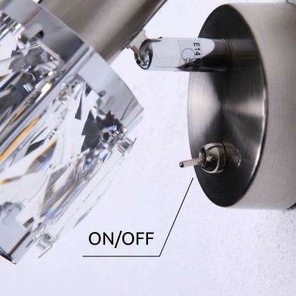 Globo - Zidna reflektorska svjetiljka 1xE14/40W/230V