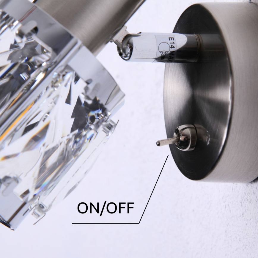 Globo - Zidna reflektorska svjetiljka 1xE14/40W/230V