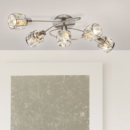 Globo - Nadgradni luster 5xE14/40W/230V