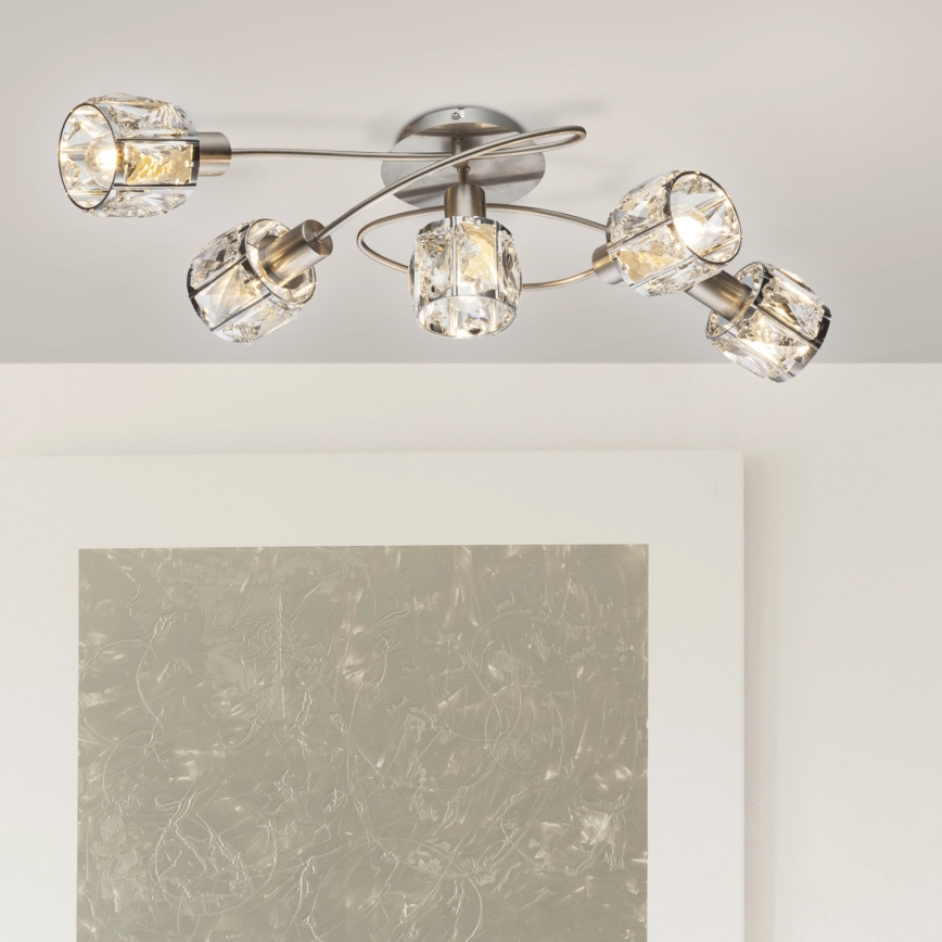 Globo - Nadgradni luster 5xE14/40W/230V