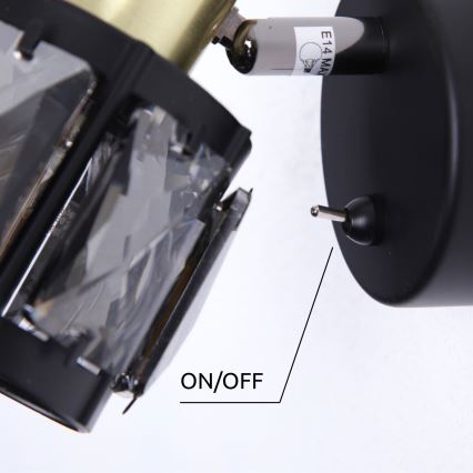 Globo - Zidna reflektorska svjetiljka 1xE14/40W/230V