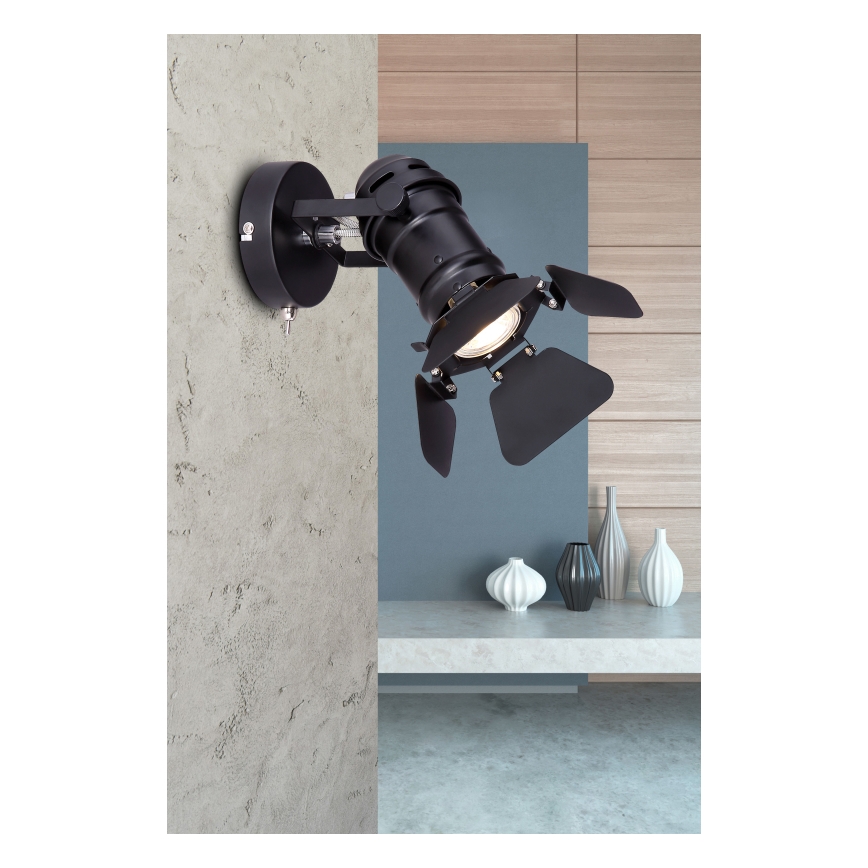 Globo - Zidna reflektorska svjetiljka 1xGU10/50W/230V