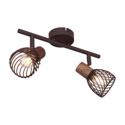 Globo 54817-2 - Reflektorska svjetiljka ISABELLE 2xE14/40W/230V