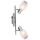 GLOBO 54917-2 - Stropna svjetiljka CYCLONE 2xE14/40W