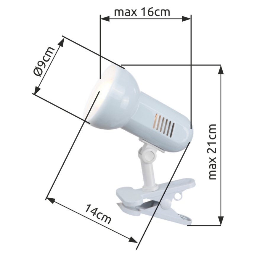 Globo - Stolna lampa 1xE27/40W/230V