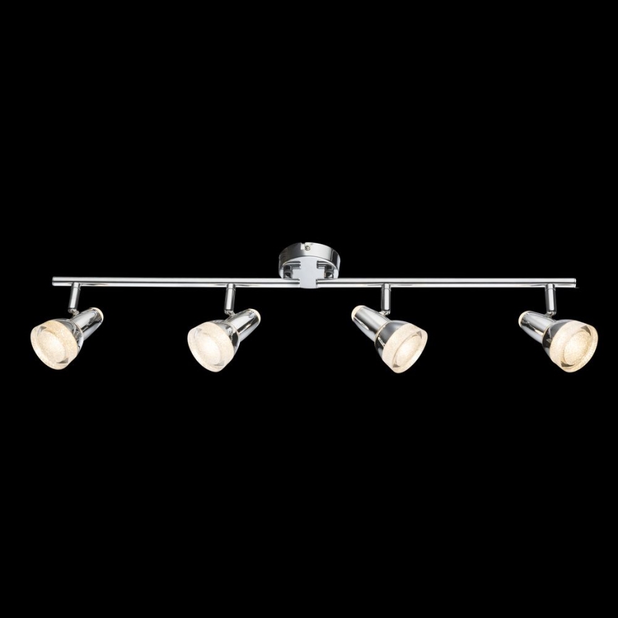 Globo - LED Reflektorska svjetiljka 4xLED/4W/230V sjajni krom