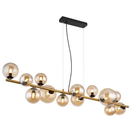 Globo - LED luster na sajli 13xG9/3,5W/230V mesing