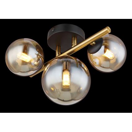 Globo - LED Nadgradni luster RIHA 3xG9/3,5W/230V mesing