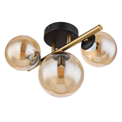 Globo - LED Nadgradni luster RIHA 3xG9/3,5W/230V mesing