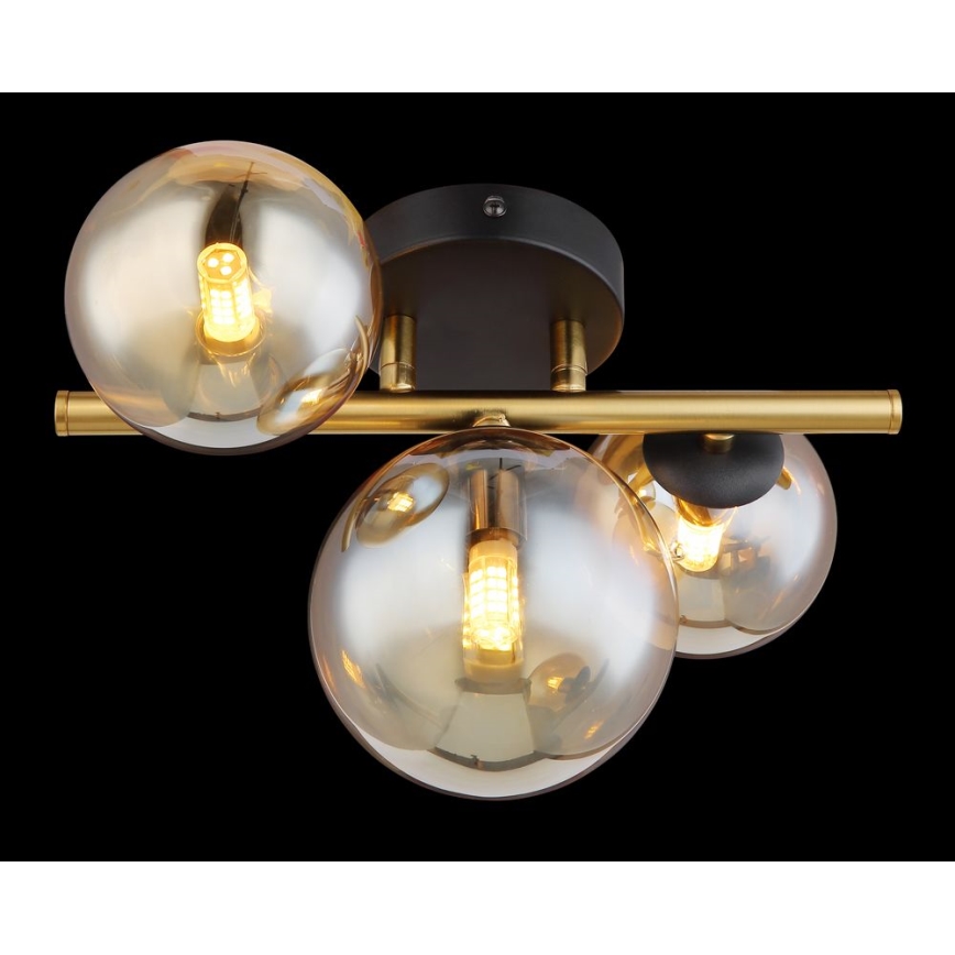 Globo - LED Nadgradni luster RIHA 3xG9/3,5W/230V mesing