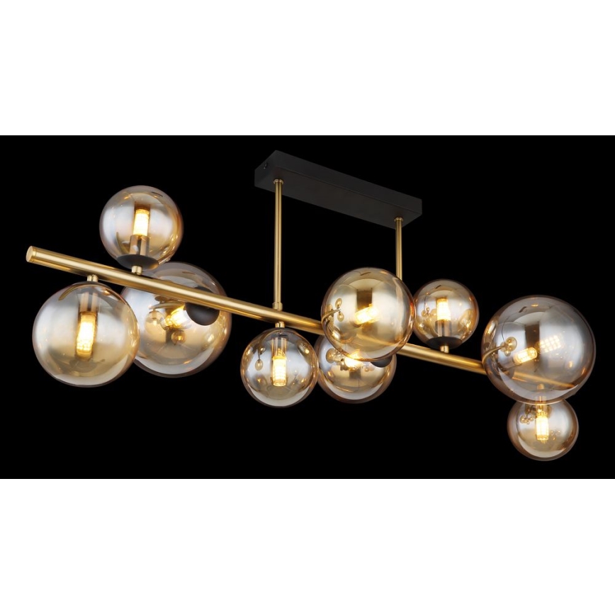Globo - LED luster na štapu 9xG9/3W/230V mesing