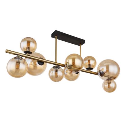 Globo - LED luster na štapu 9xG9/3W/230V mesing