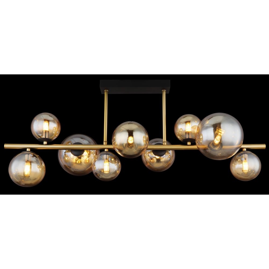 Globo - LED luster na štapu 9xG9/3W/230V mesing