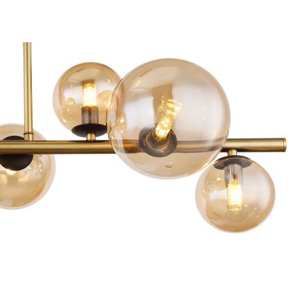 Globo - LED luster na štapu 9xG9/3W/230V mesing