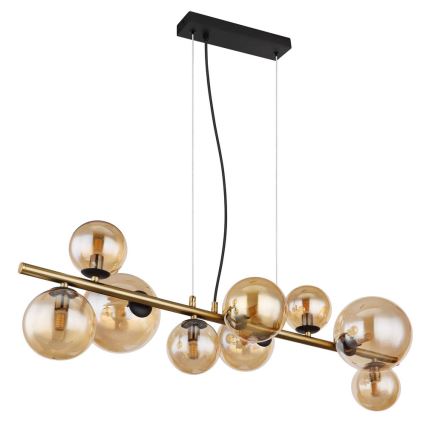 Globo - LED Luster na sajli 9xG9/3W/230V mesing